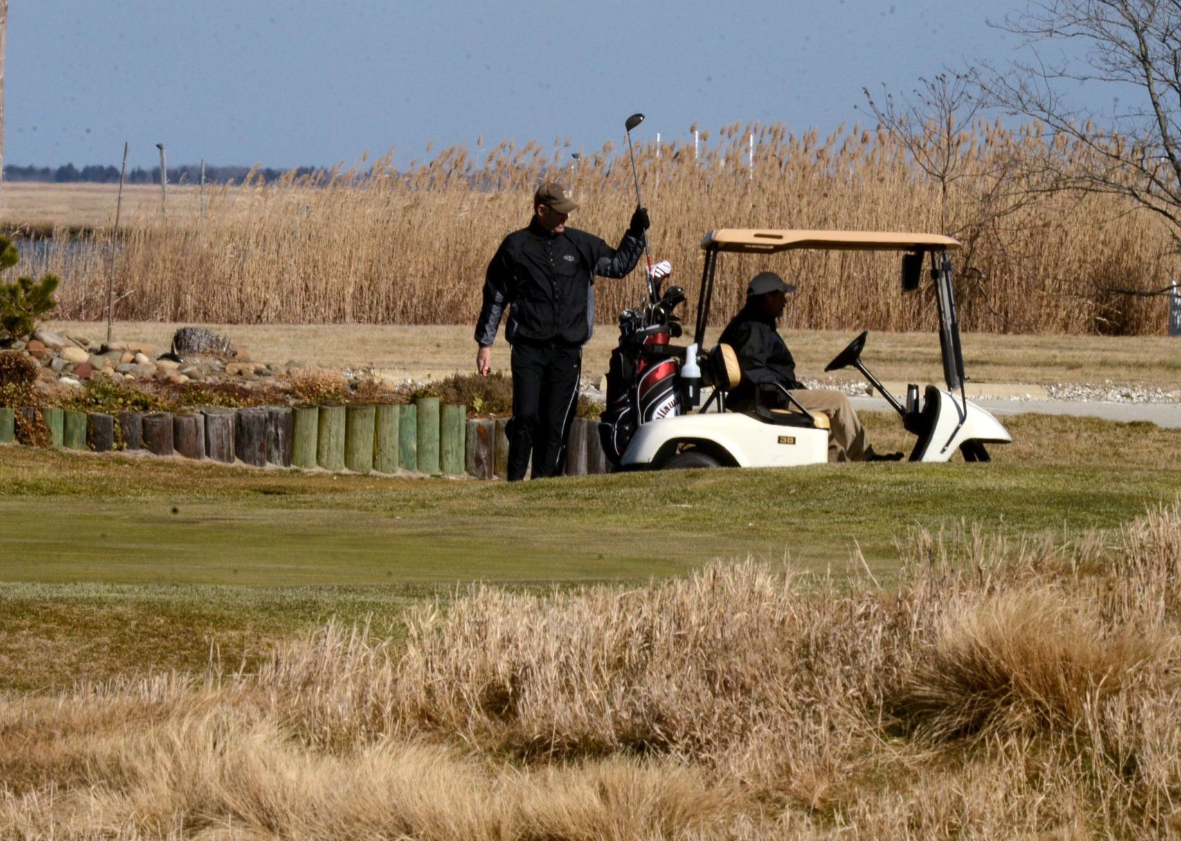 winter golf